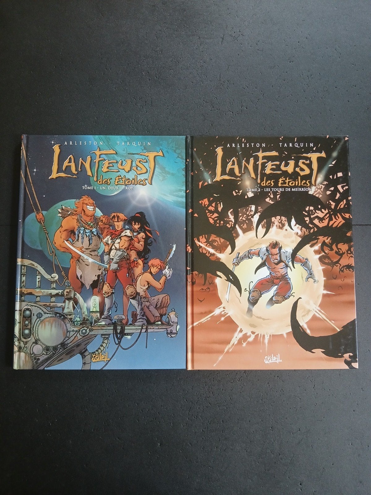Lot de 2 bd lanfeust des etoiles 1 et 2, Enlèvement ou Envoi