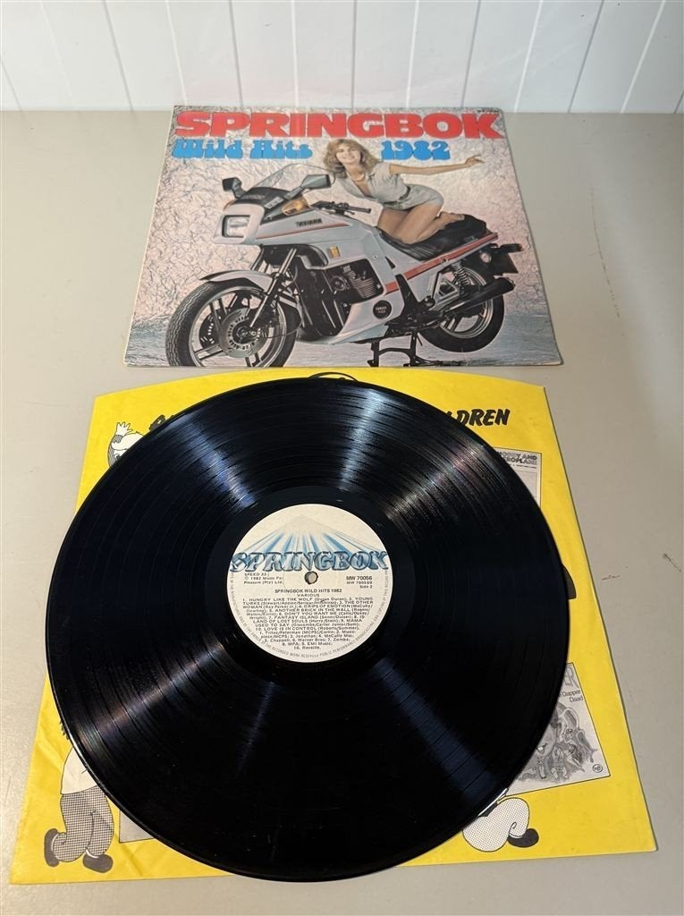 Springbok - wild hits - 1982 - vinyl lp, Ophalen of Verzenden, Zo goed als nieuw, LP