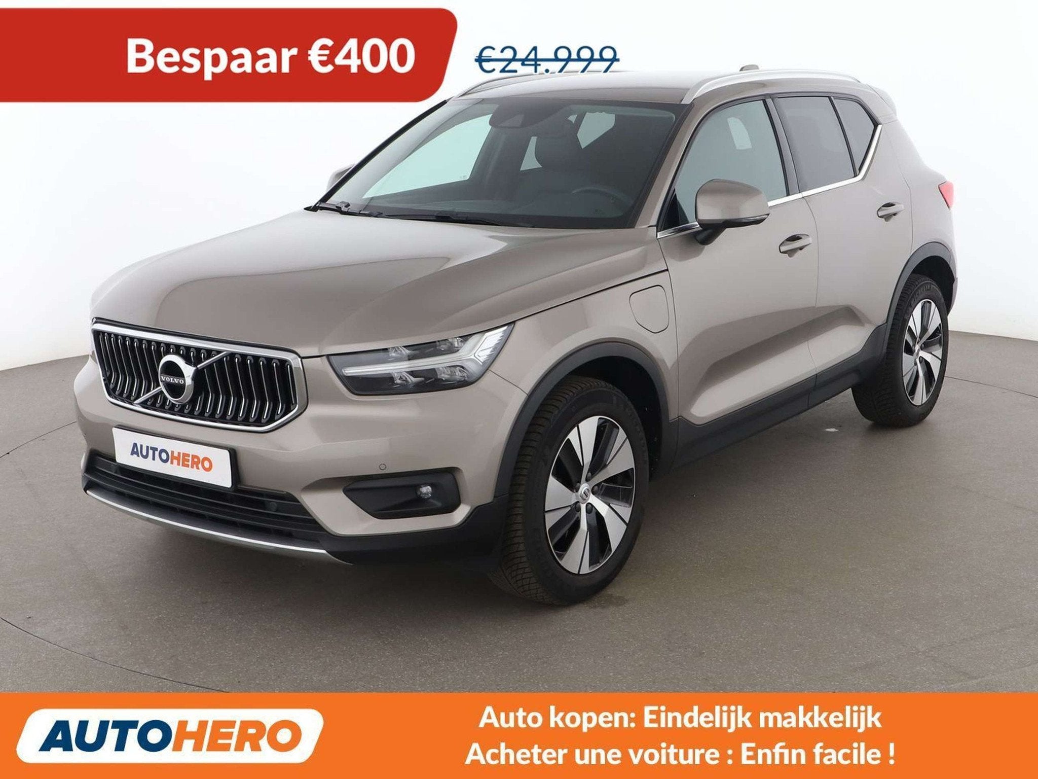Volvo XC40 1.5 T4 Recharge Plug-in Hybrid Core 2WD, Auto's, Volvo, Gebruikt, Skiluik, Leder, 5 zetels