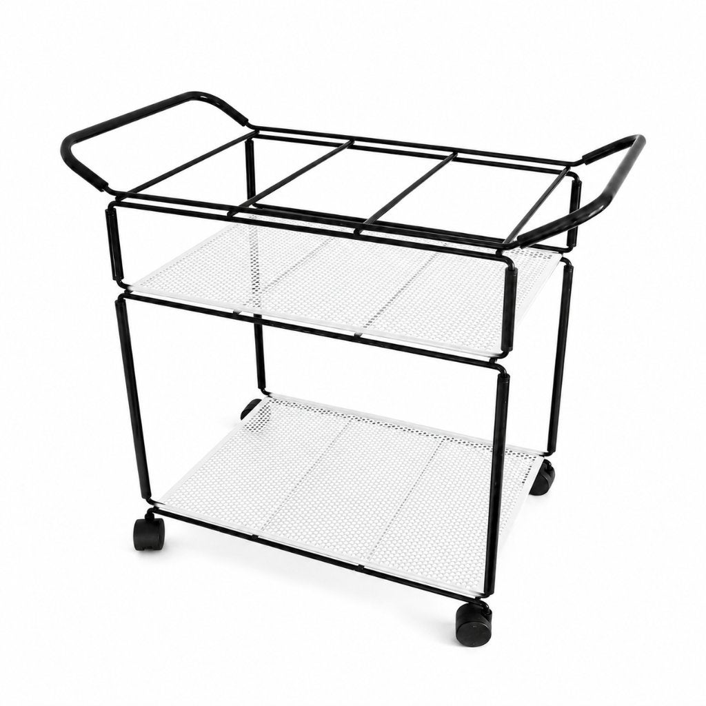 Vintage IKEA - Niels Gammelgaard - Design Serveerwagen, Antiek en Kunst, Ophalen, Metaal