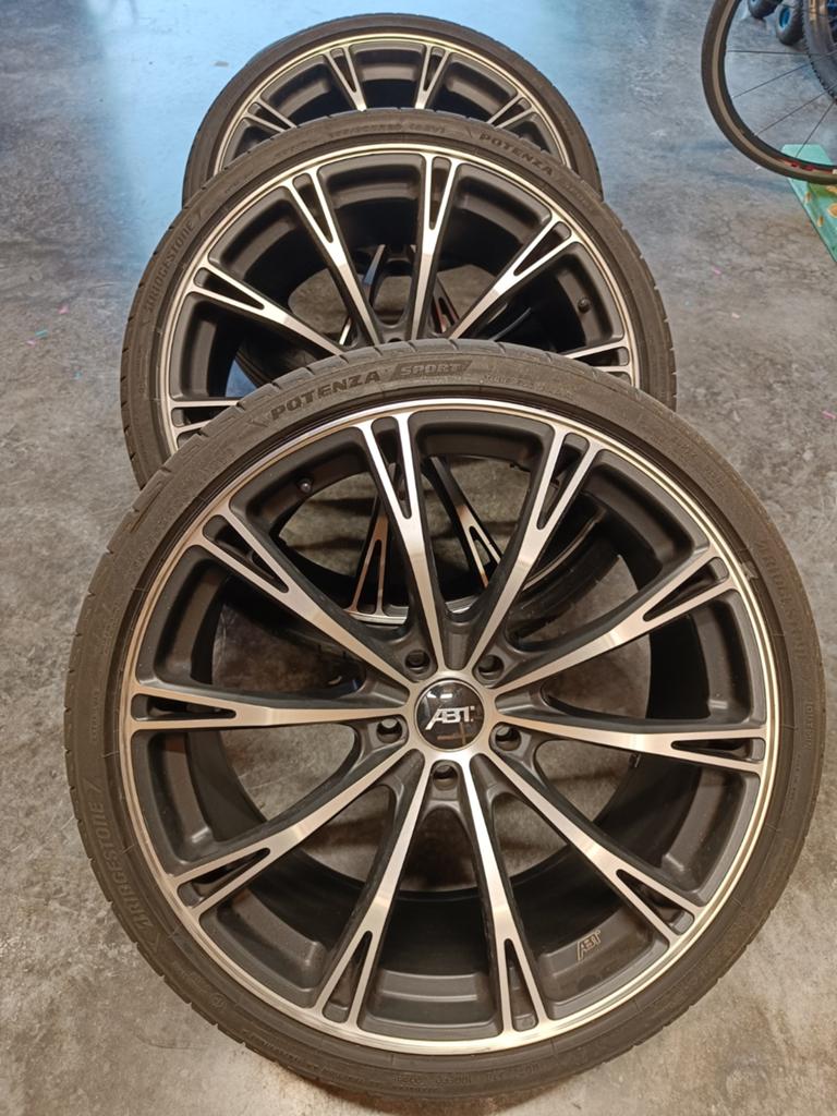 20" abt velgen audi, Ophalen, Band(en)