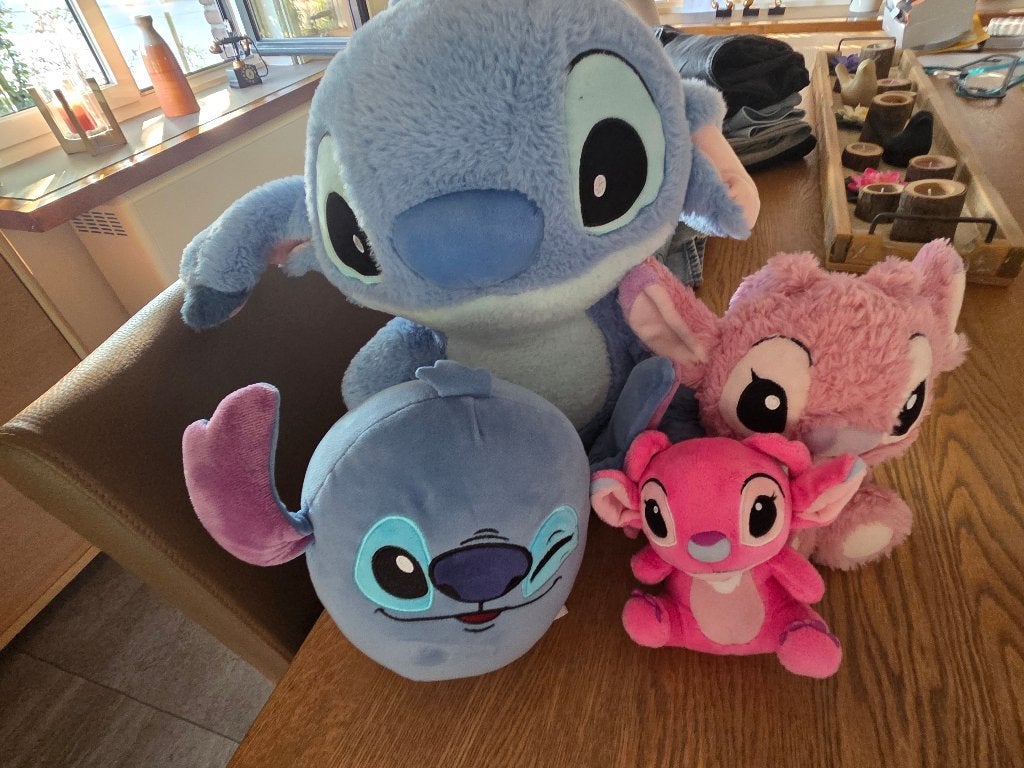 knuffelberen stitch, Verzamelen, Ophalen, Zo goed als nieuw, Stoffen beer