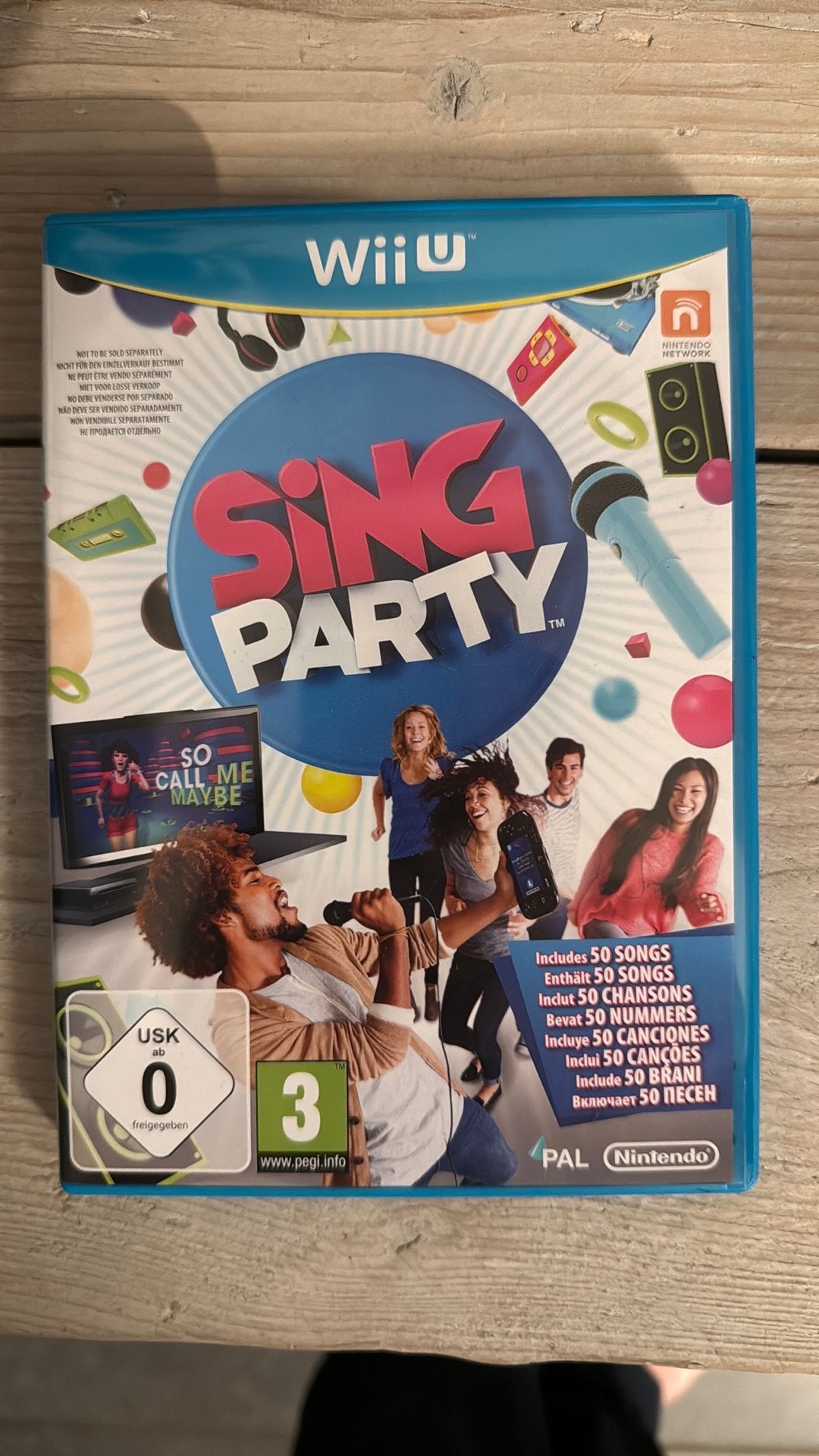 Wii U Sing Party, Consoles de jeu & Jeux vidéo, Enlèvement ou Envoi, Comme neuf