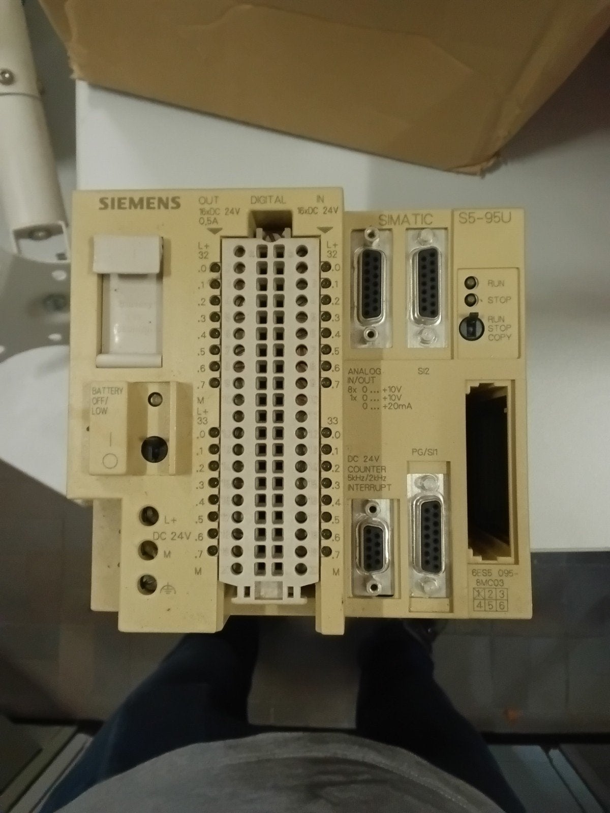 cpu S5 Siemens plc 103 105, Ophalen of Verzenden, Gebruikt