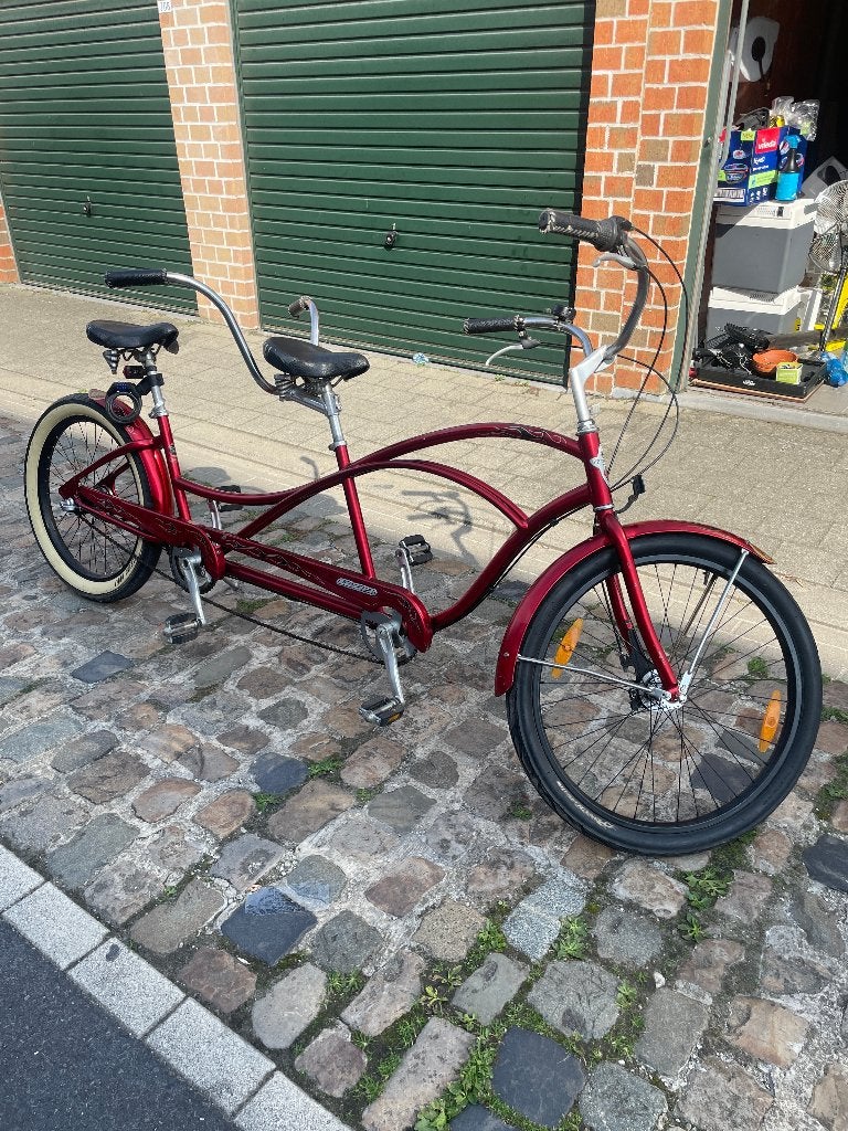 tandem beachcruiser, Fietsen en Brommers, Ophalen, Gebruikt, Minder dan 10 versnellingen