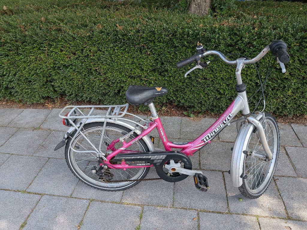 Meisjesfiets Minerva  6 à 8  jaar, Fietsen en Brommers, Ophalen, Gebruikt, Versnellingen, Minerva