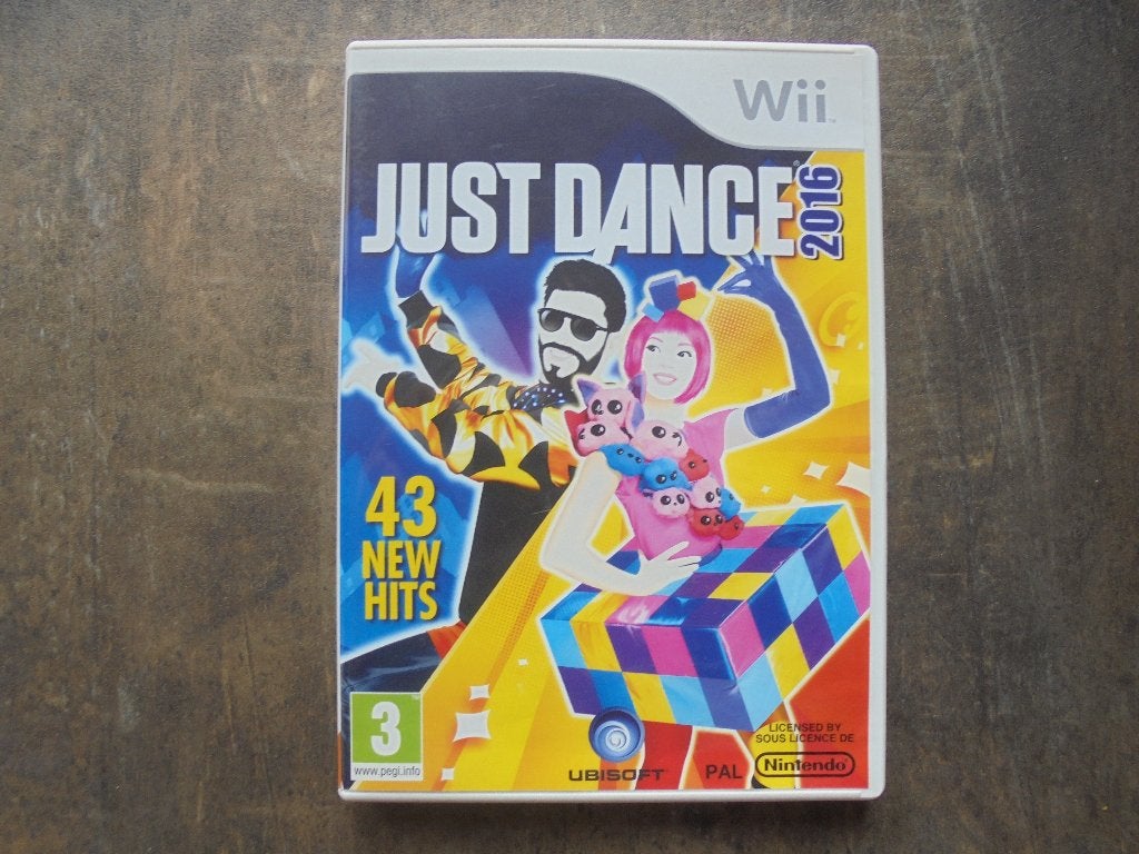 Just Dance 2016 voor Wii (zie foto's) II, Games en Spelcomputers, Games | Nintendo Wii, Muziek, Gebruikt, Ophalen of Verzenden
