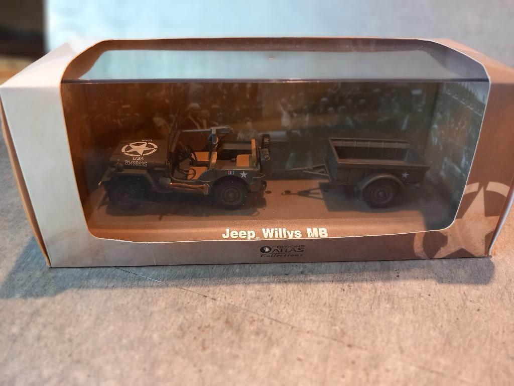 Jeep Willys 2e DB  1/43, Enlèvement ou Envoi, Neuf, Autres types, Autres marques