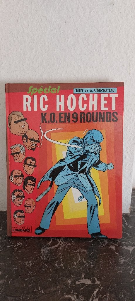 Ric Hochet, Enlèvement ou Envoi, Une BD, Utilisé, Lombard