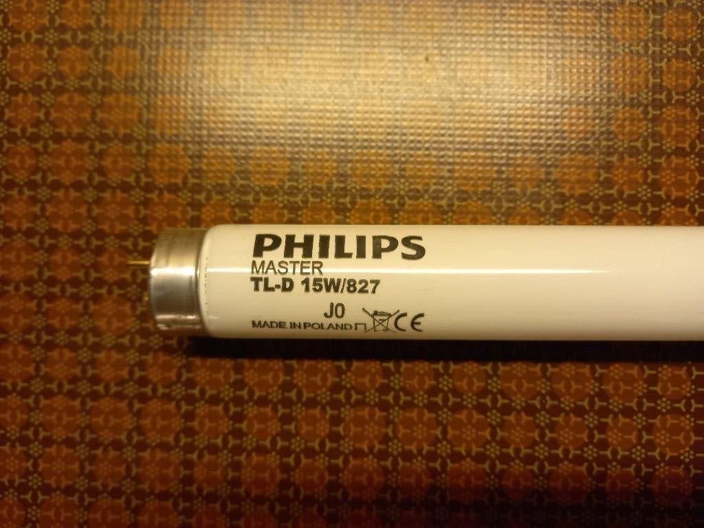 TL-lamp Philips warm wit 45 cm TL-D 15W/827, G13 (TL), Nieuw, TL-buis, Warm wit