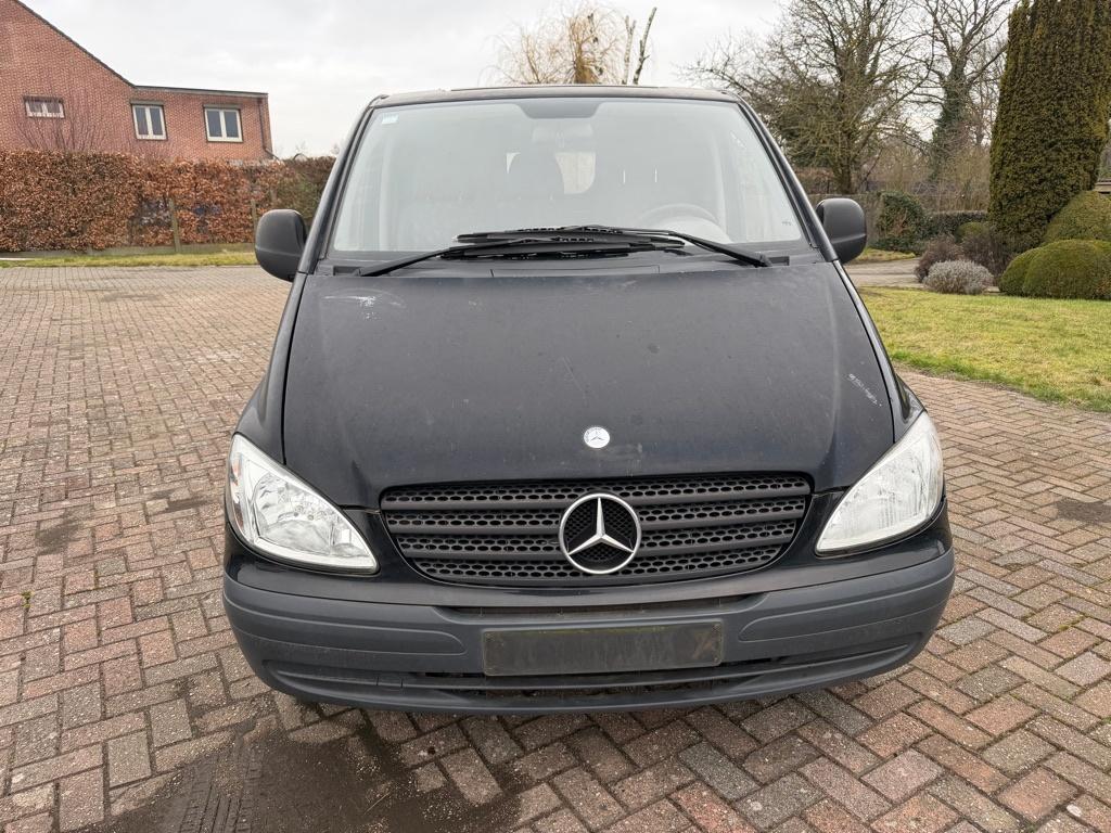 Mercedes Vito 111 cdi ONLY EXPORT, Auto's, Zwart, Bedrijf, 5 deurs, 2100 cc