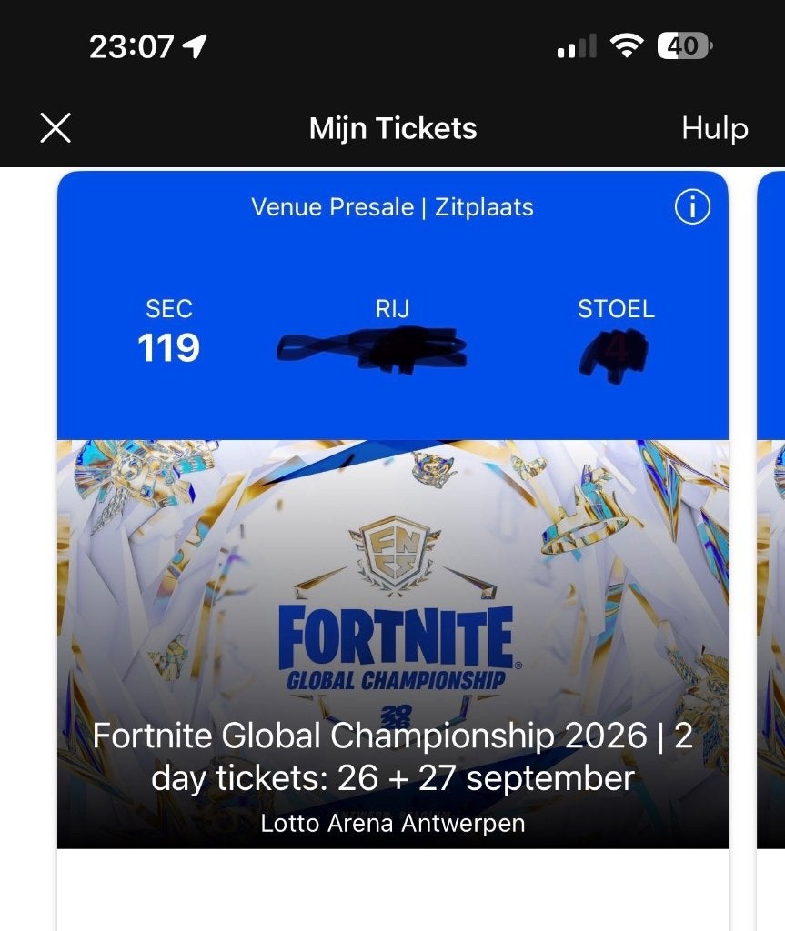 Fortnite Global Championship 2026 | Billets pour 2 jours, Deux personnes