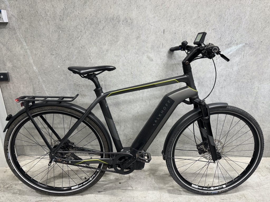 Kalkhoff elektrische fiets | 80Nm middenmotor | 600Wh accu, Gebruikt, Versnellingen, Schijfrem, 53 tot 57 cm