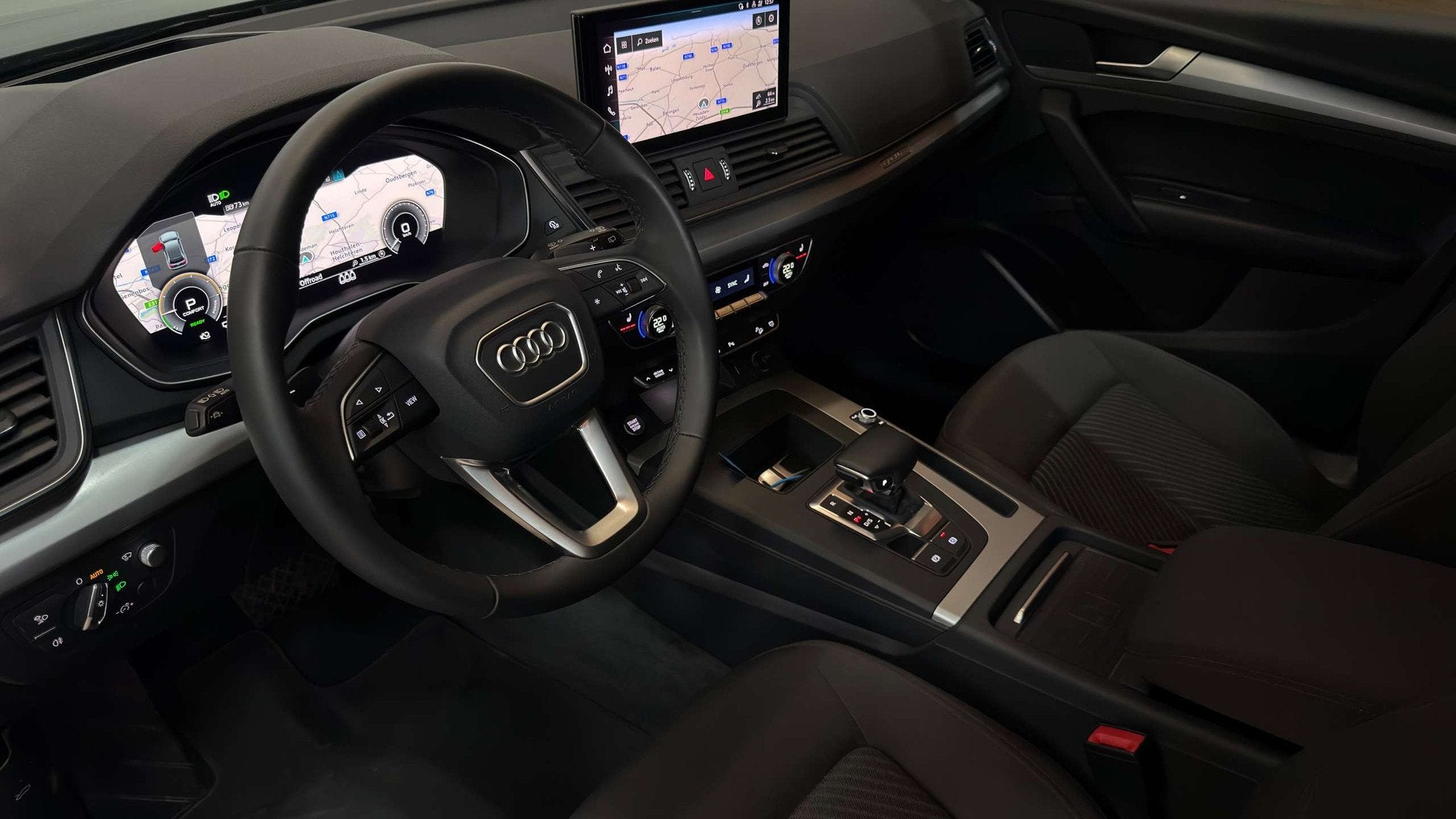 Audi Q5 PHEV 50 TFSIe Quattro Garantie Automaat Plug in Hy, Stof, Gebruikt, 4 cilinders, 5 zetels