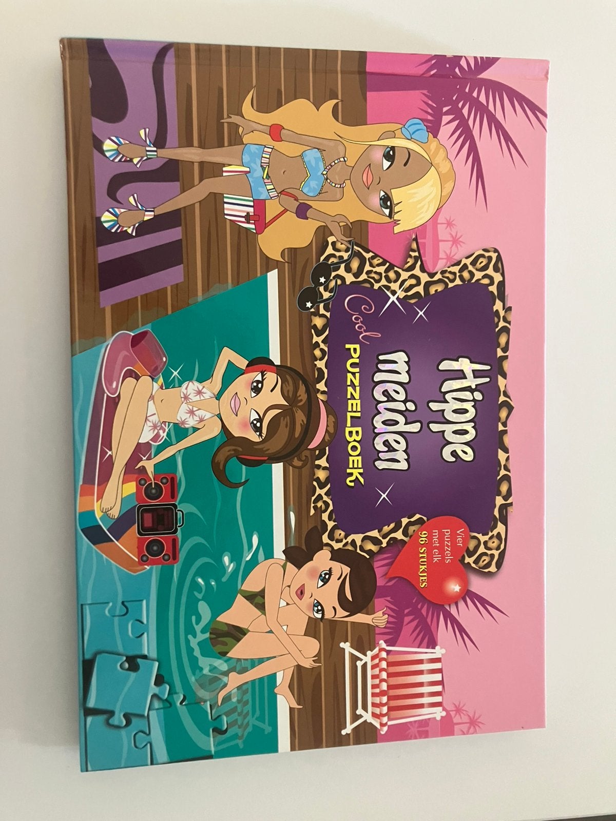 Hippe meiden puzzelboek, Enlèvement