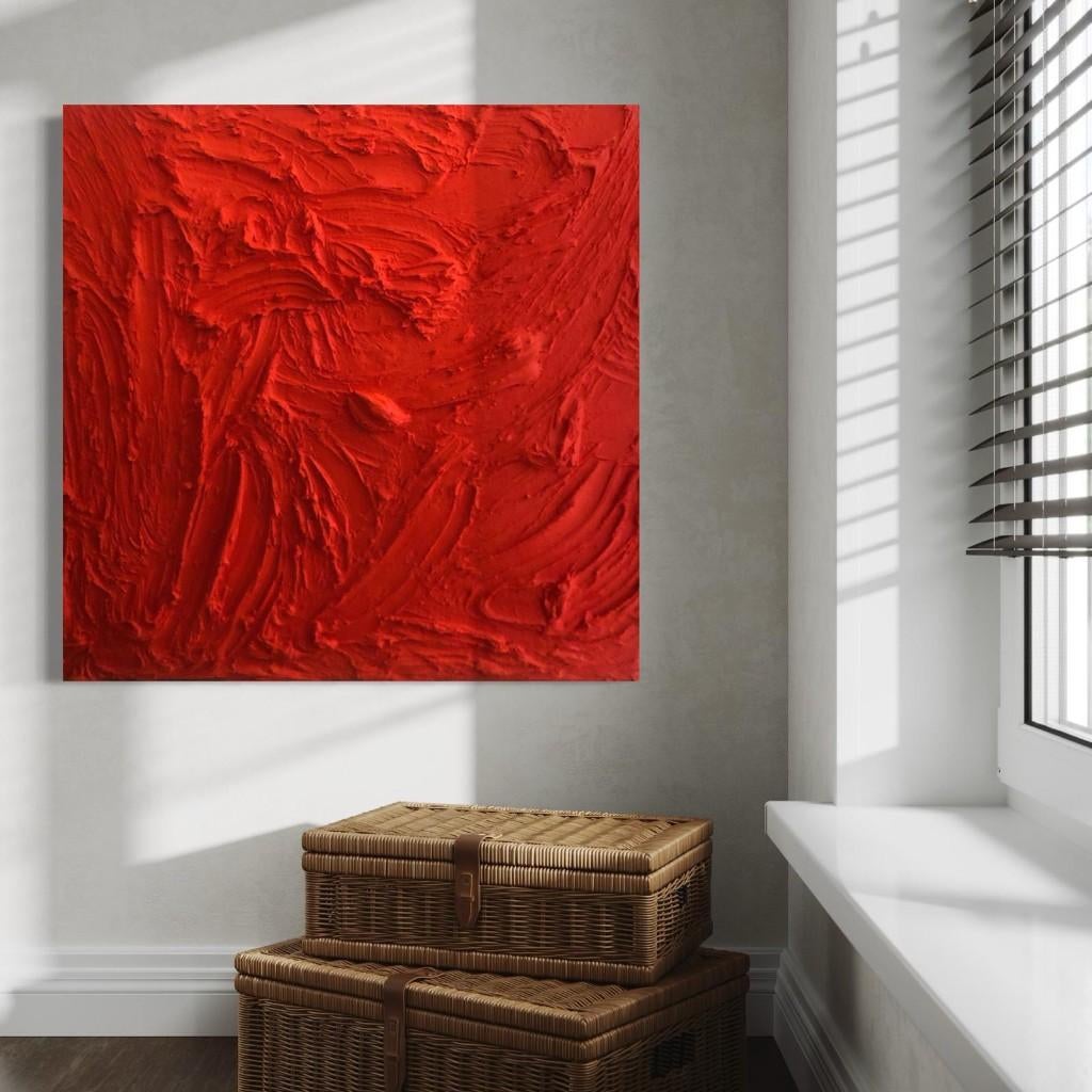 Abstracte schilderijen, Ophalen