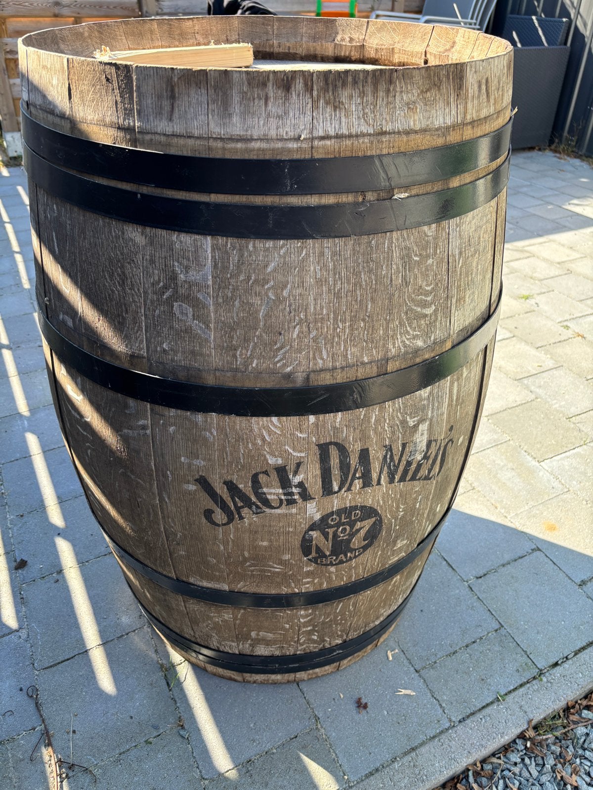 Eiken wiskey vat - Jack Daniels, Verzamelen, Ophalen, Gebruikt