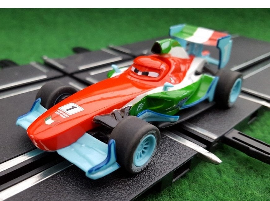 Carrera Go: Disney /Pixar Francesco Bernoulli ICE, Carrera, Ophalen of Verzenden, Elektrisch, Racebaan