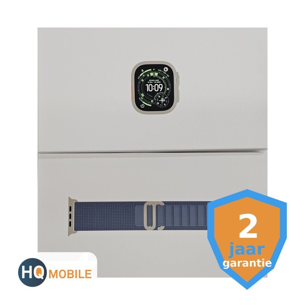 Apple Watch Ultra 3  - Titanuim- Alpine Band Blauw | Nieuw, Informatique & Logiciels, Ordinateurs & Logiciels Autre, Niet ingevuld