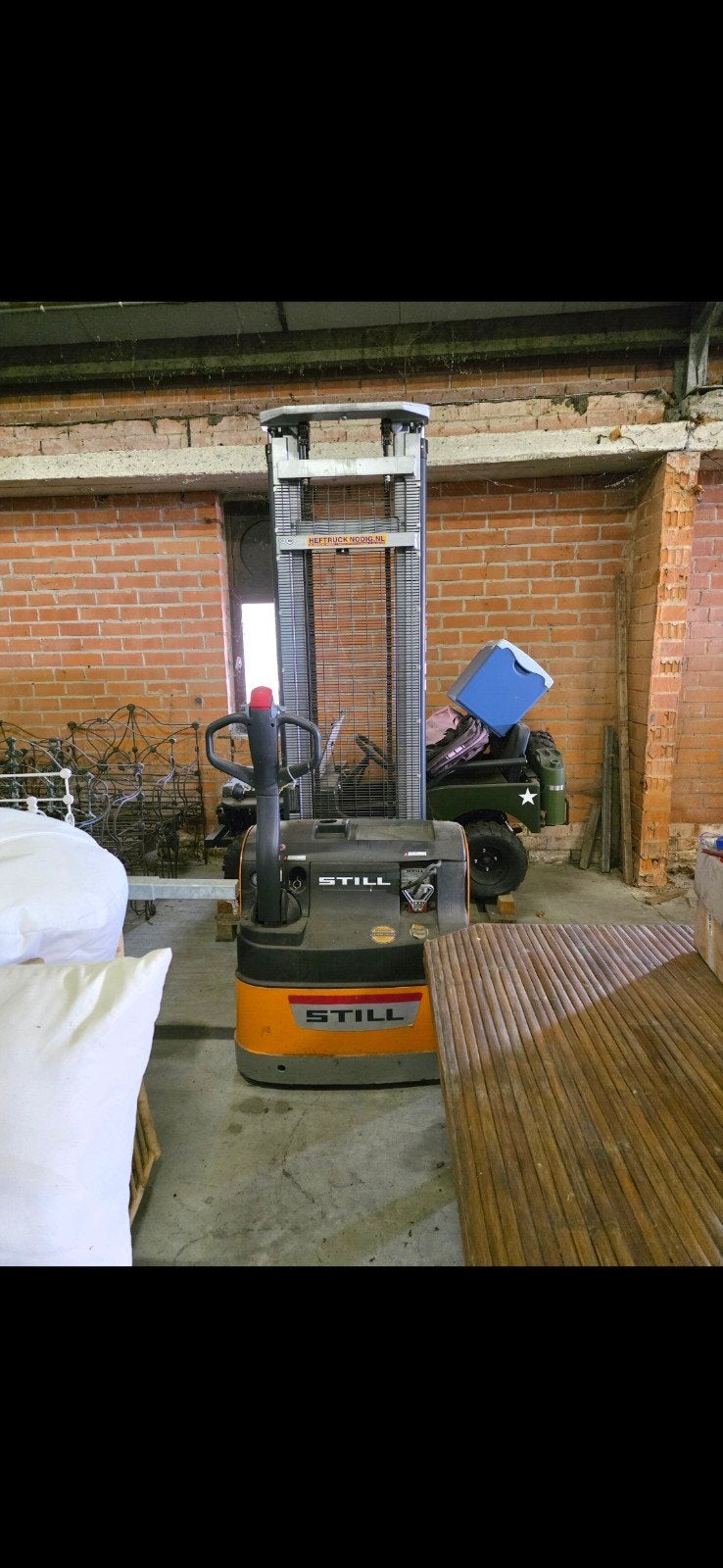 still EGV 16V, Enlèvement
