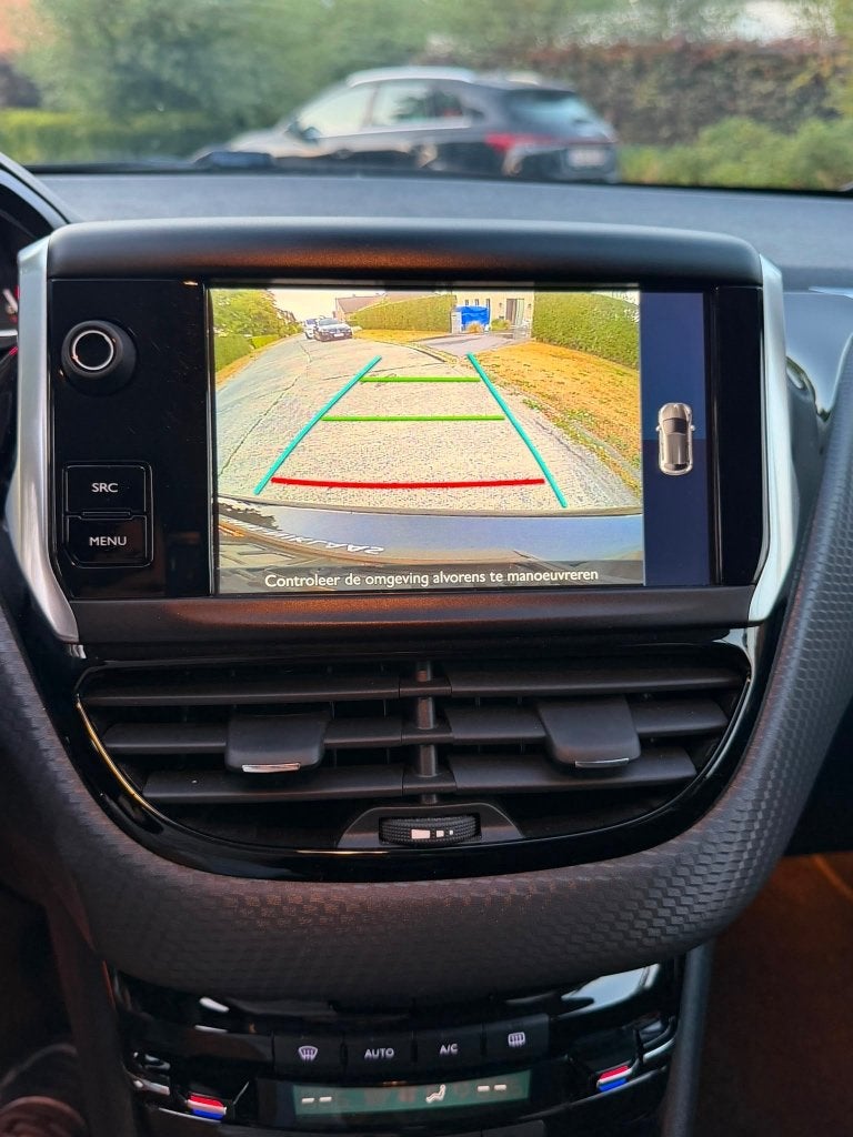 Peugeot 208 (nieuwstaat), Auto's, Leder en Stof, Zwart, Particulier, 1200 cc