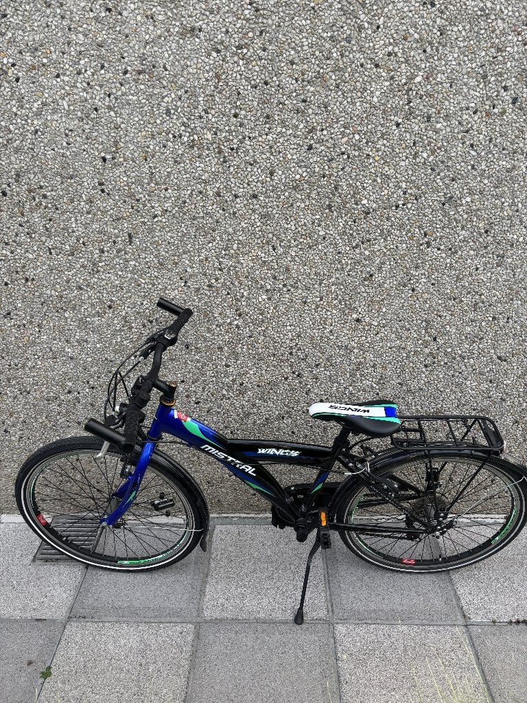fiets Mistral jongens, Vélos & Vélomoteurs, Vélos | Garçons, Utilisé, 24 pouces, Frein à main, Vitesses, Frein à tambour, Enlèvement