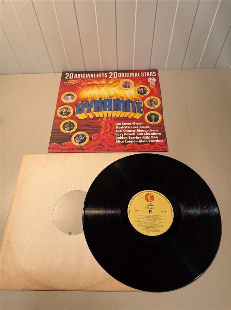 Dynamite - 20 original hits - vinyl lp, Ophalen of Verzenden, Zo goed als nieuw