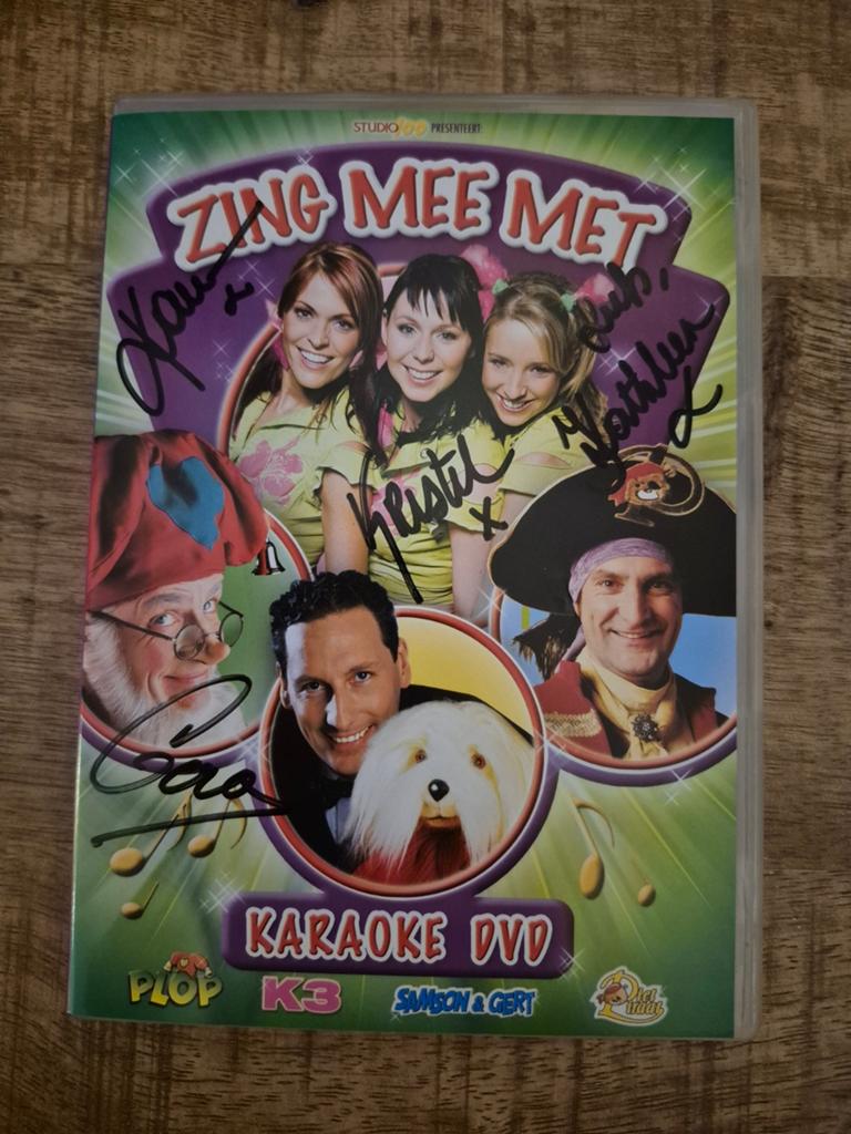 Nieuwe gesigneerde karaoke cd, Ophalen of Verzenden, Nieuw, Gesigneerd