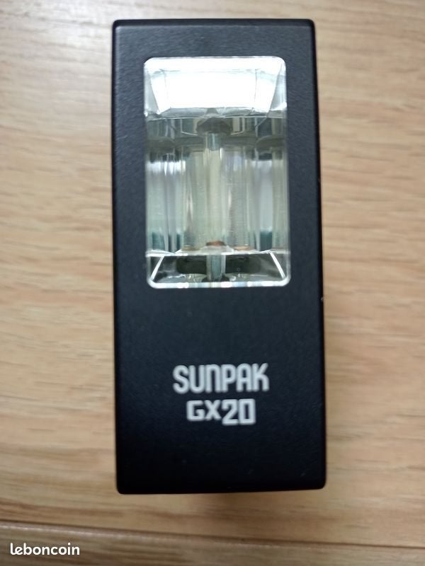 FLASH SUNPAK GX20  OCCASION, TV, Hi-fi & Vidéo, Enlèvement ou Envoi, Utilisé, Flash externe, Sunpak