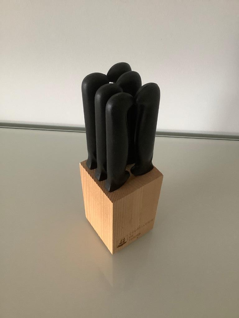 Messenblok, Enlèvement ou Envoi, Neuf, Inox ou Chrome, Ensemble de couverts
