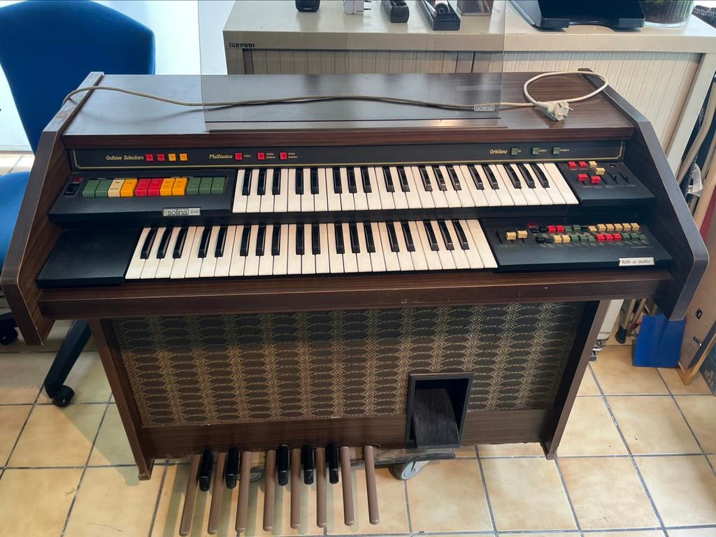 Orgue ancien Solina, Musique & Instruments, Orgues, Enlèvement, Utilisé, 3 claviers, Orgue