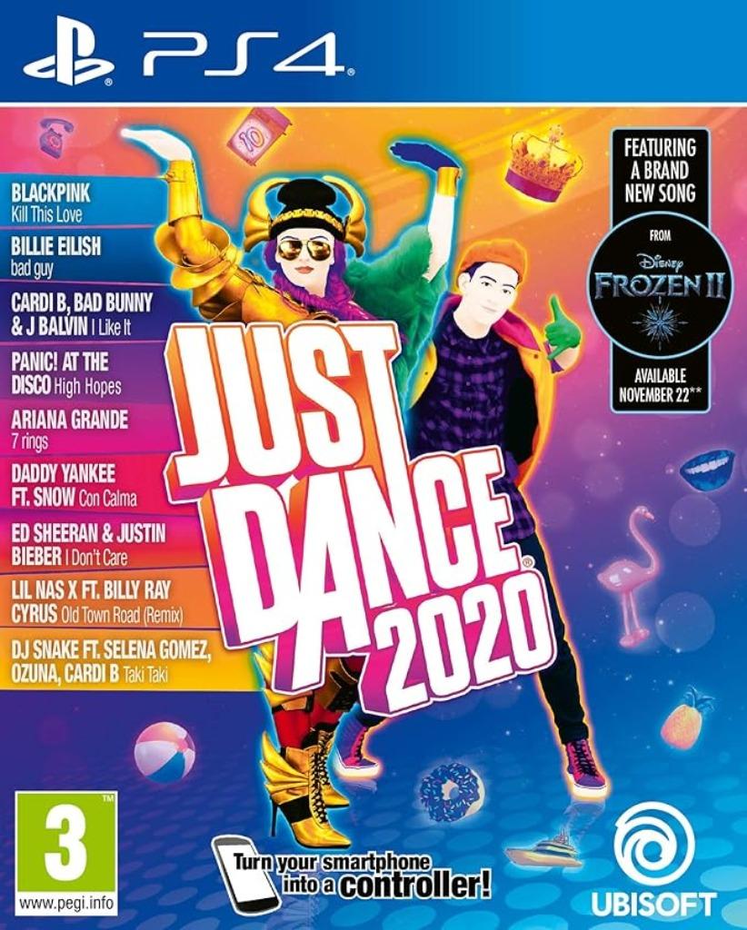 ZGAN PS4 game, JUST DANCE 2020, Games en Spelcomputers, 3 spelers of meer, Ophalen of Verzenden, Zo goed als nieuw