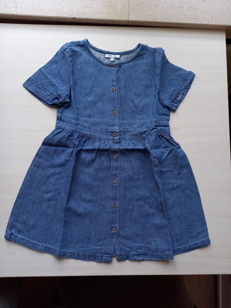 Parfait état, jolie robe en jean taille 110, JBC, Robe ou Jupe, Enlèvement ou Envoi, JBC, Comme neuf