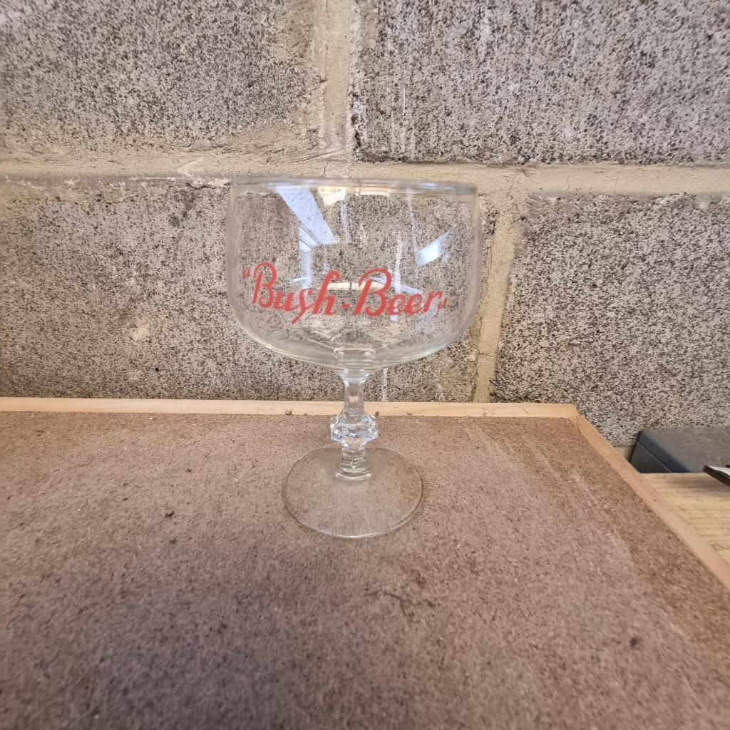 Verre Bush Beer (modèle 5), Enlèvement ou Envoi, Utilisé, Verre ou Verres, Autres marques