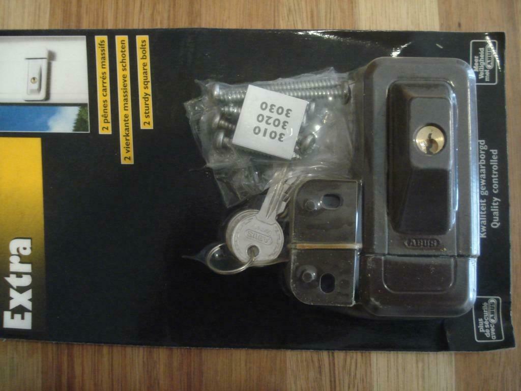 Verrou pour porte  ABUS 3010 brun neuf, Enlèvement ou Envoi
