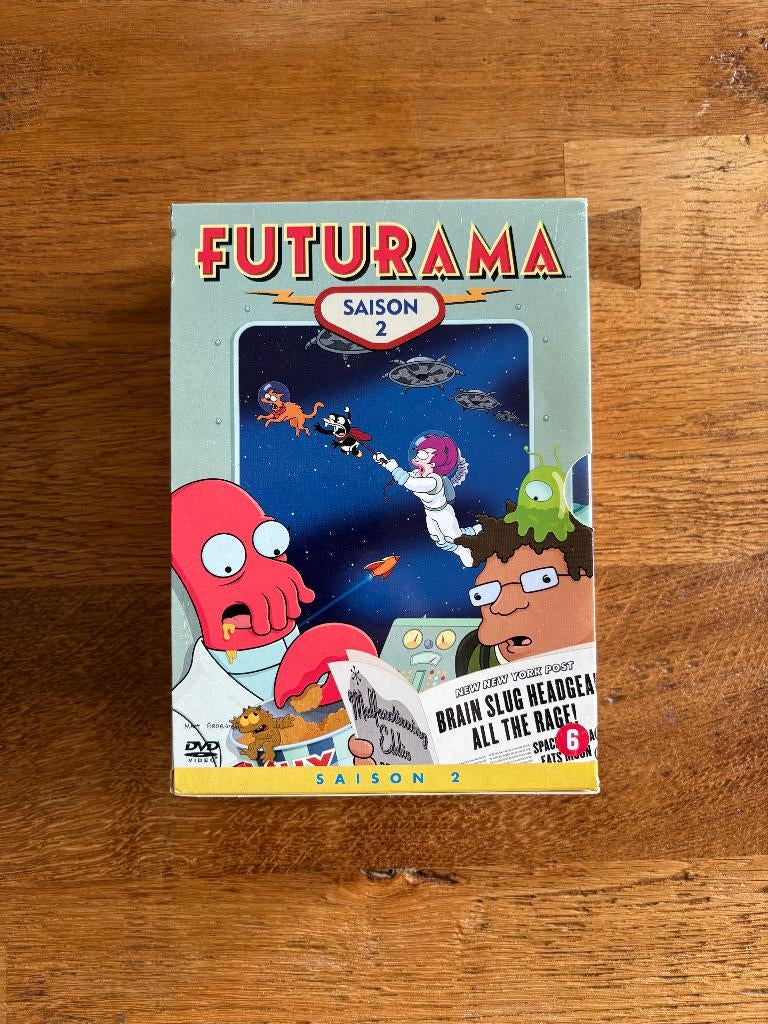 Futurama saison 2 coffret dvd, Cd's en Dvd's, Ophalen of Verzenden, Zo goed als nieuw