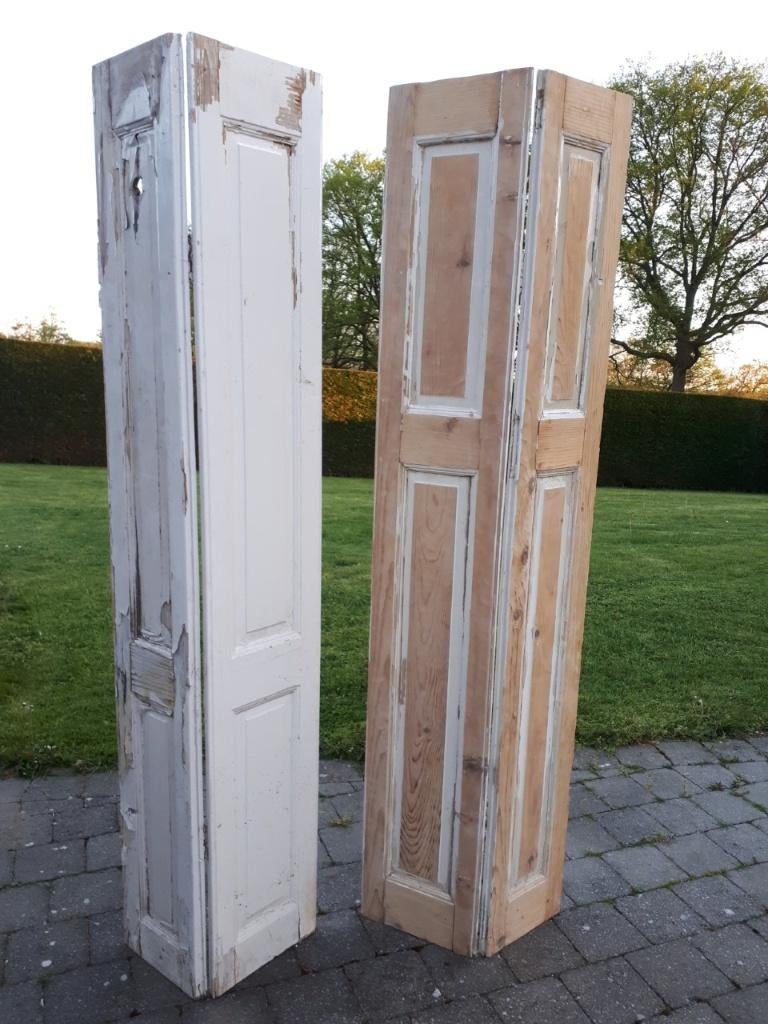 oude luiken groot 2 dubbele, Antiek en Kunst, Curiosa en Brocante, Ophalen