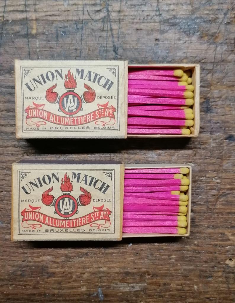 Boites allumettes union match WW2, Envoi