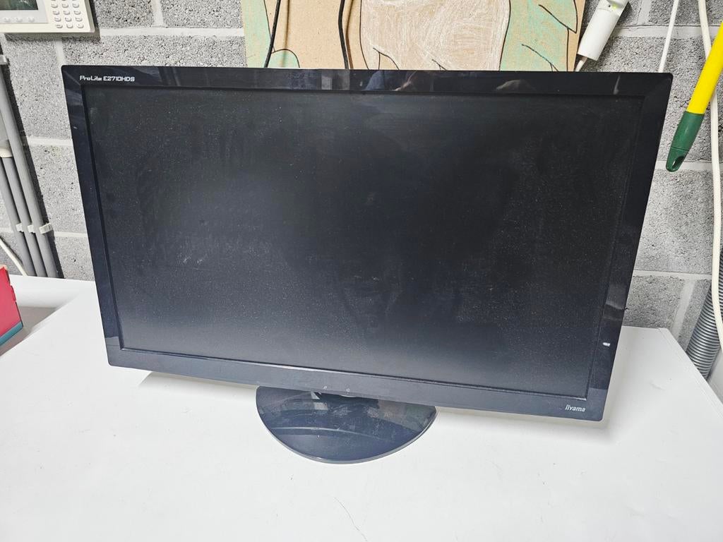 Iiyama ProLite E2710HDS-scherm — 27" Full HD, Marra.informatique@gmail.com, Refurbished, Full HD, 1 tot 2 ms
