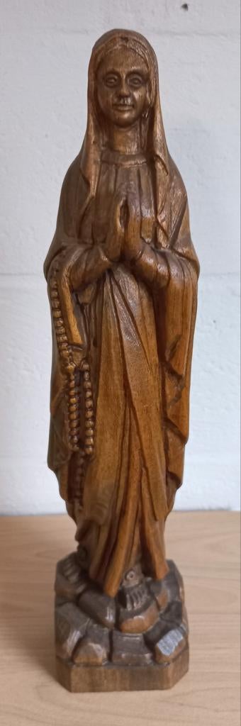 Statue en bois Sainte vierge., Enlèvement