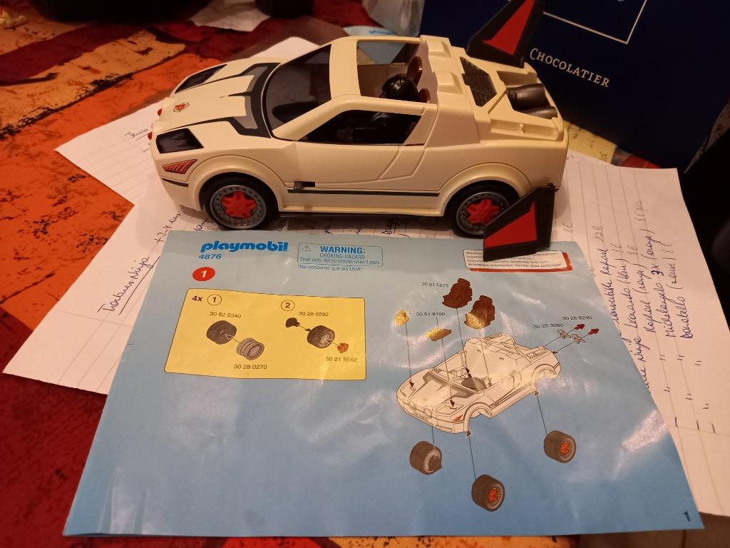 Playmobil 4876 - Voiture agent secret, Enlèvement, Utilisé