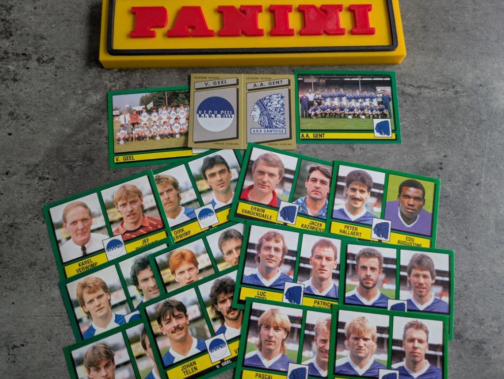 AUTOCOLLANTS PANINI FOOTBALL 89 V.GEEL/AA GENT 15 1989, Envoi, Neuf