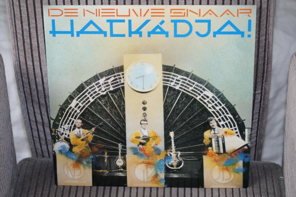 Lp De Nieuwe Snaar – Hackadja!, Cd's en Dvd's, Ophalen of Verzenden, Gebruikt, 12 inch, Poprock