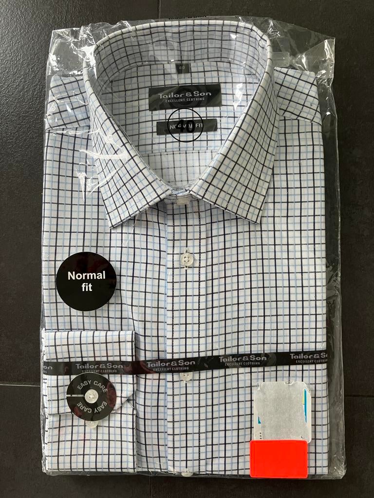 Overhemd Tailor & Son - maat 40 - Nieuw, Enlèvement ou Envoi, Neuf, Autres couleurs, Tour de cou 39/40 (M)
