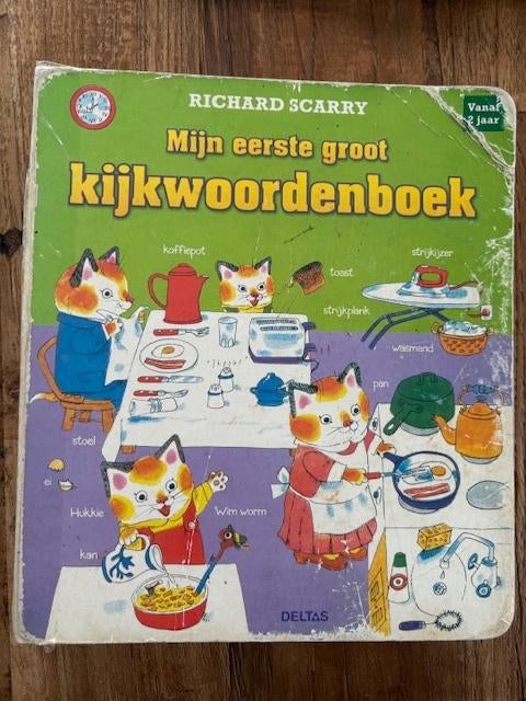 Mijn eerste kijkwoordenboek, Boeken, Ophalen of Verzenden, Gelezen, Deltas