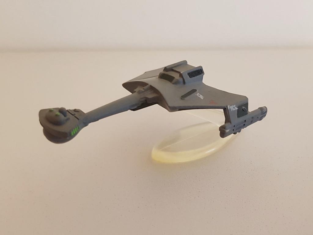 Star Trek Klingon schip D7 klasse cruiser ( Micro Machines ), Ophalen of Verzenden, Zo goed als nieuw, Beeldje, Replica of Model