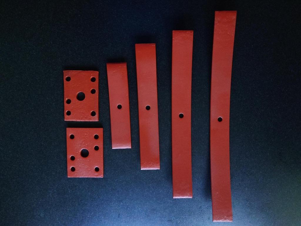 Volledige achter bladvering +Rear Spring Lowering Block, Auto-onderdelen, Ophanging en Onderstel, Triumph, Gereviseerd, Ophalen