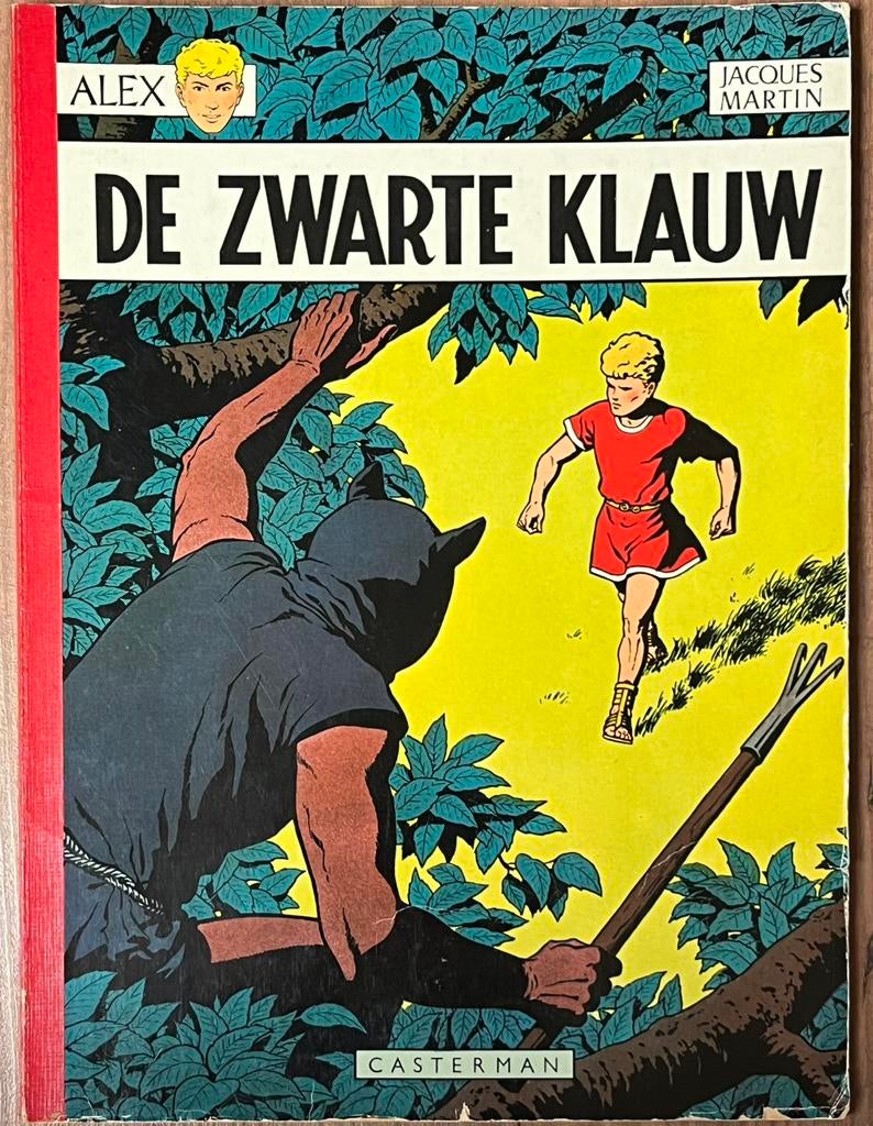 Alex - Jacques Martin - De zwarte klauw - 1ste druk - 1968, Boeken, Stripverhalen, Ophalen of Verzenden, Zo goed als nieuw