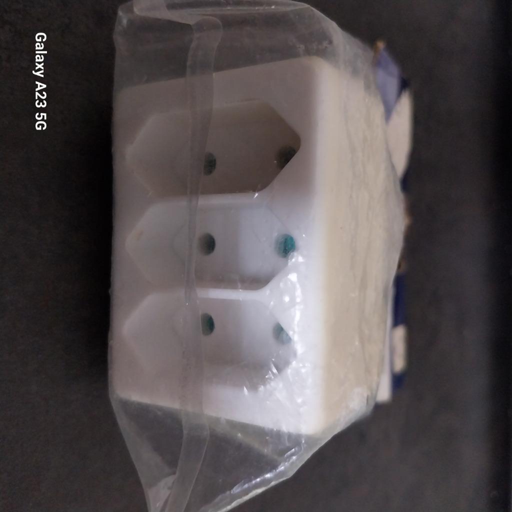Rechthoekige dominostekker 3x2,5A 250V-NIEUW, Ophalen, Nieuw, Stekker