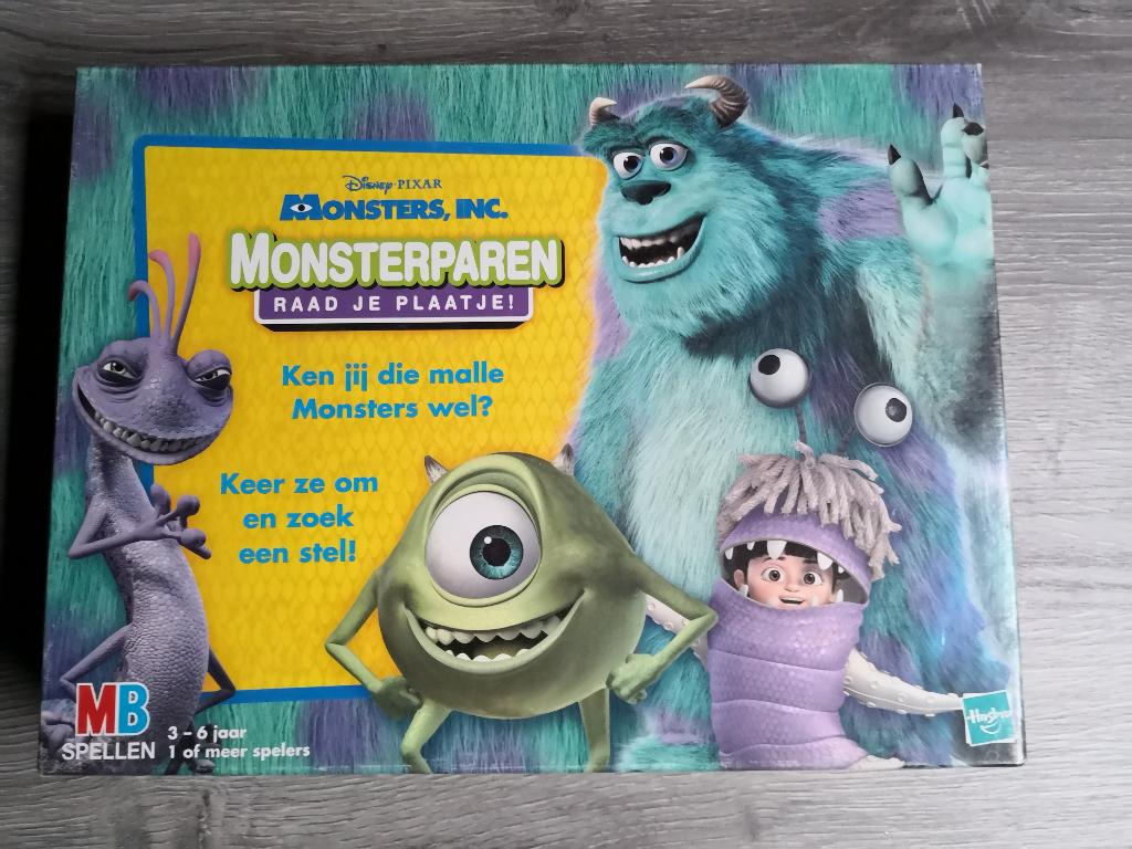Disney's spel monsters inc - monsterparen, Ophalen